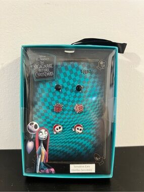 The Nightmare Before Christmas Earring Set - Brand New